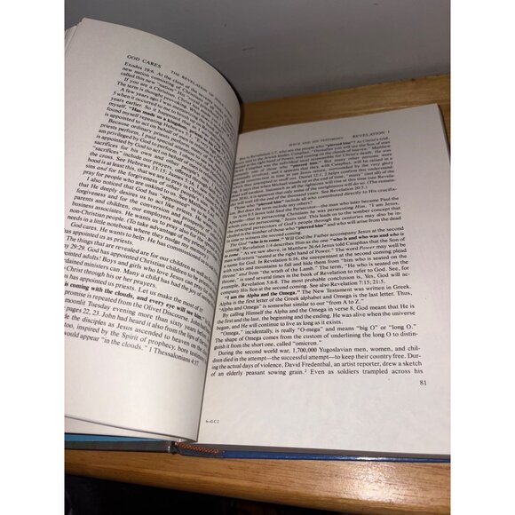 The Message Of Revelation: God Cares Volume Two C. Mervyn Maxwell Hardcover Book - Picture 11 of 14